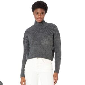 Free People | Bradly Pull Over Sweater | Charcoal Heather | Size Small | Soft